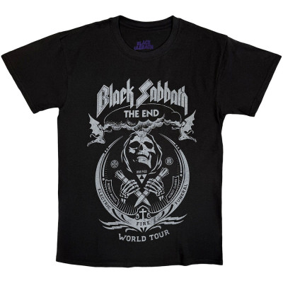 Black Sabbath- The End Mushroom Cloud T-shirt