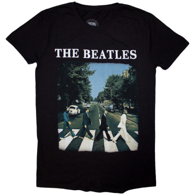 The Beatles T-Shirt: Abbey Road & Logo The Beatles T-Shirt: Abbey Road & Logo