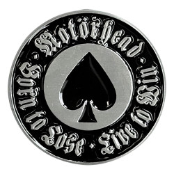 Motorhead Pin Badge: Born To Lose