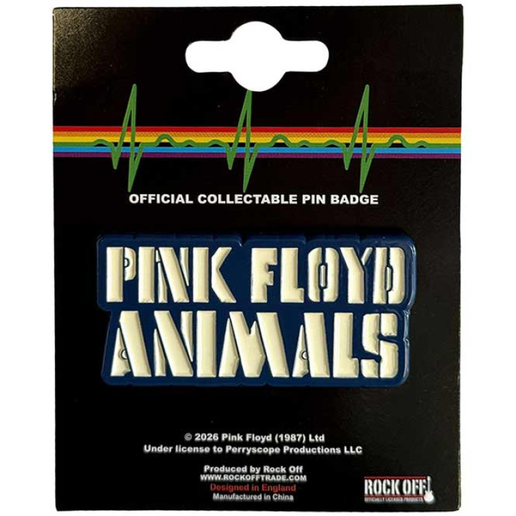 Pink Floyd Pin Badge: Animals Pink Floyd Pin Badge: Animals