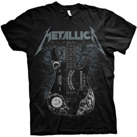 Metallica - Hammett Ouija Guitar t-shirt Metallica - Hammett Ouija Guitar t-shirt