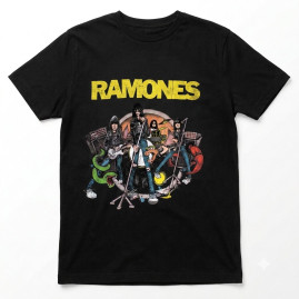 Ramones-Cartoon Band T-shirt