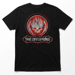The Offspring - Distressed Skull T-shirt The Offspring - Distressed Skull T-shirt
