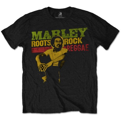 Bob Marley-Roots, Rock Reggae T-shirt Bob Marley-Roots, Rock Reggae T-shirt