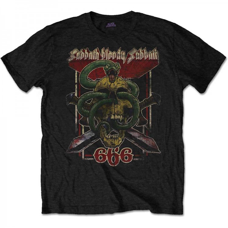 Black Sabbath-Bloody-Sabbath 666 T-shirt