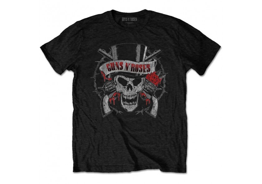 Guns n Roses-Distressed Skull