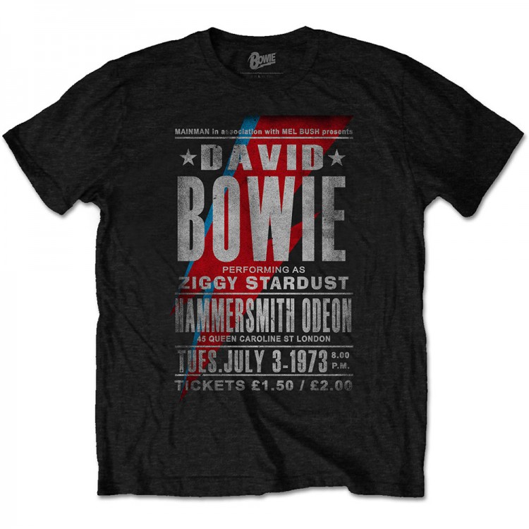 David Bowie-Hammersmith Odeon T-shirt