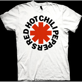 Red Hot Chili Peppers-Asterisk White Red Hot Chili Peppers-Asterisk White