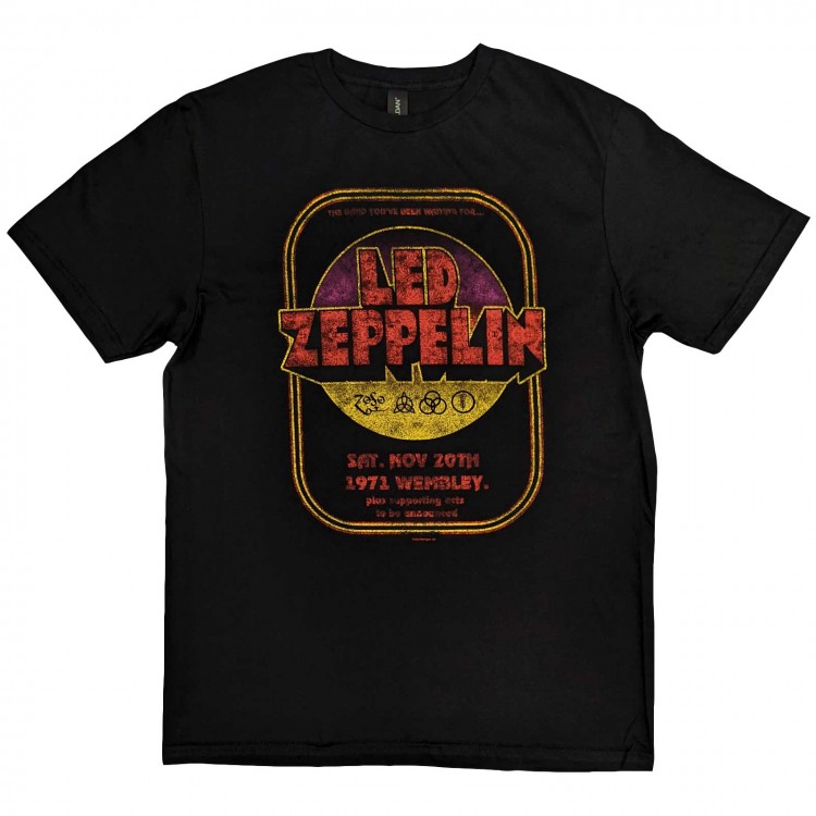 Led Zeppelin -Wembley 1971 T-shirt