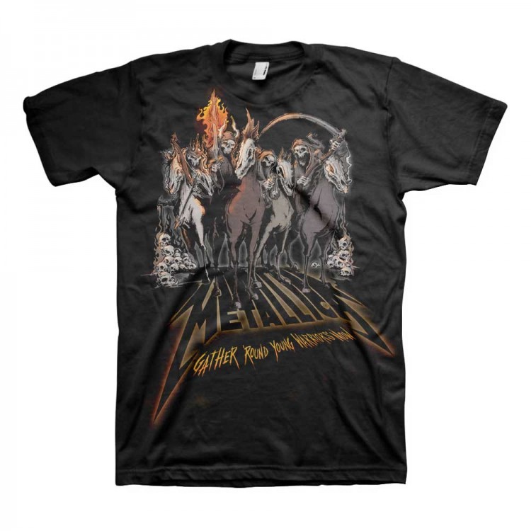 Metallica - 40th Anniversary Horsemen T-shirt