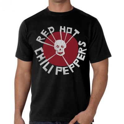 Red Hot Chili Peppers-Flea Skull T-shirt Red Hot Chili Peppers-Flea Skull T-shirt