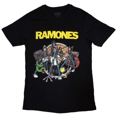 Ramones-Cartoon Band T-shirt