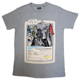Star Wars- Villain Action figures T-Shirt 